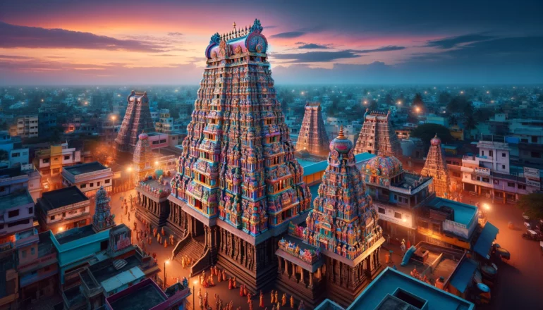 Madurai Meenakshi Amman Temple, India 